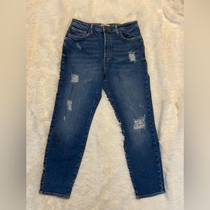 Forever21 high waist mom jean, size US 30 in very good used condition
